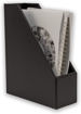 Picture of OSCO BLACK LEATHER MAGAZINE RACK